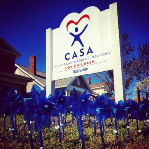 CASA Nashville house sign